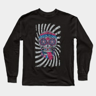 The Spiral of Skull Long Sleeve T-Shirt